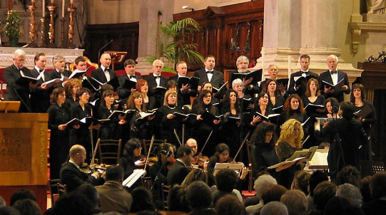 Coro Polifonico di Giavenale: Concerto per l’Immac Coro Polifonico di Giavenale: Concerto per l’Immac