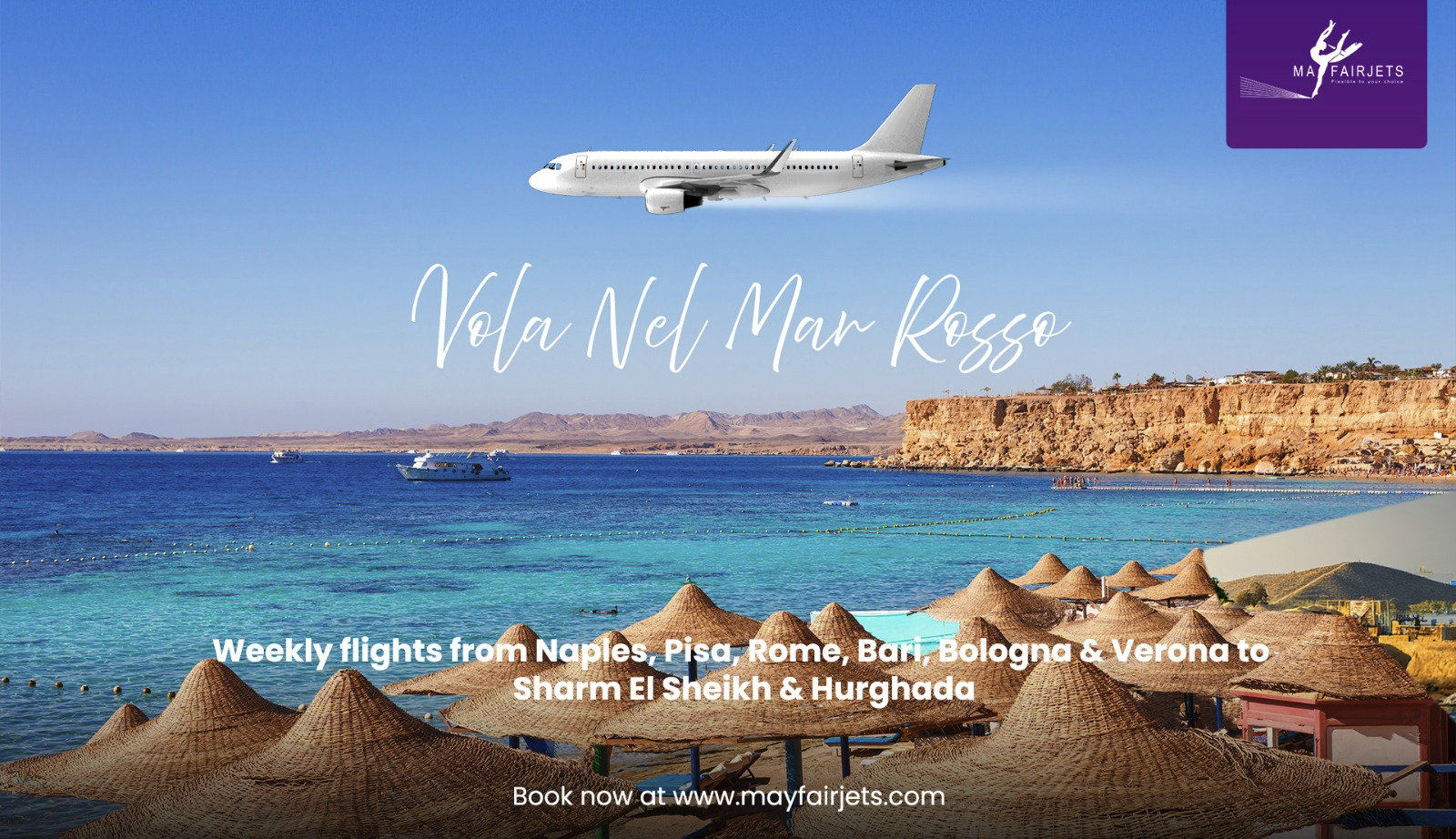 Mayfair Jets amplia il corridoio turistico Italia- Mayfair Jets amplia il corridoio turistico Italia-