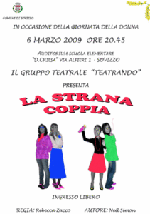 Gruppo teatrale 'Teatrando' presenta LA STRANA COP