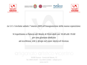 ViArt, la vetrina dell'artigianato artistico apre ViArt, la vetrina dell'artigianato artistico apre