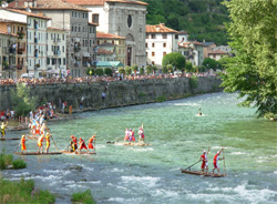 XXIII° PALIO DELLE ZATTERE, TRADIZIONALE SFIDA SUL