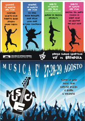 "MUSICA E'....il palco dei gruppi emergenti..." "MUSICA E'....il palco dei gruppi emergenti..."