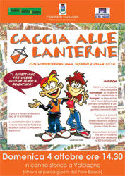 “Caccia alle Lanterne” con l'orienteering alla sco