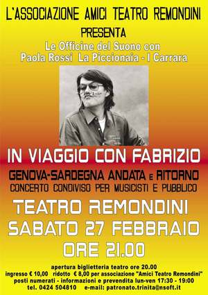 In viaggio con Fabrizio In viaggio con Fabrizio