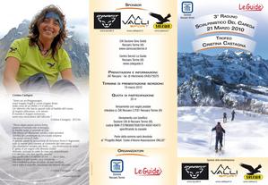 DOMENICA 21 LA SCIALPINISTICA NEL RICORDO DI CRIST