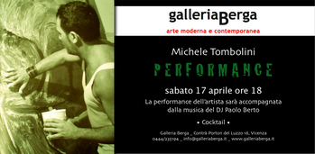 Michele Tombolini: Performance - sabato 17 april