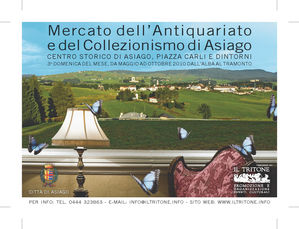 Riparte domenica il Mercato dell'Antiquariato e de Riparte domenica il Mercato dell'Antiquariato e de
