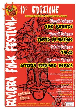 Al via la decima edizione del Riviera Folk Festiva Al via la decima edizione del Riviera Folk Festiva