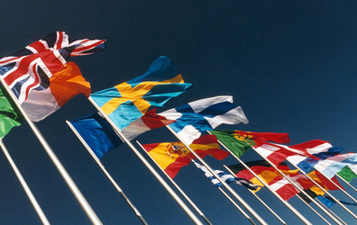 Bandiera di "Comune Europeo dello Sport 2011" a Ro