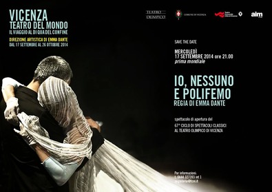 Vicenza: Io, Nessuno e Polifemo - regia di Emma Da Vicenza: Io, Nessuno e Polifemo - regia di Emma Da
