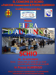 Fiera d'Autunno di Schio il 6 e 7 Novembre