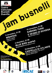 Inaugurazione JamBusnelli - concerto Minapois Inaugurazione JamBusnelli - concerto Minapois
