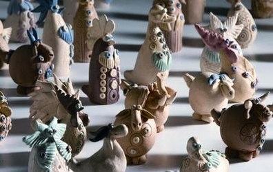 La tradizione della terracotta, di padre in figlio La tradizione della terracotta, di padre in figlio
